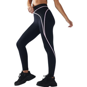 Savage X Fenty X-mesh High Waisted Small Black and Pink Leggings